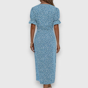 Tessina – Elegant Floral Dress Aurevea Atelier