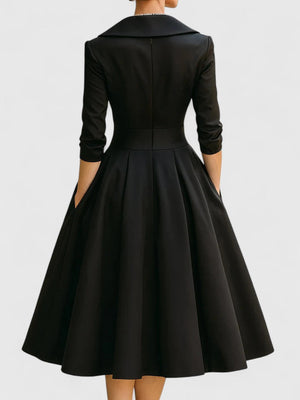 Bellamyra | Elegant Midi Dress Aurevea Atelier