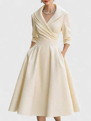 Bellamyra | Elegant Midi Dress Aurevea Atelier