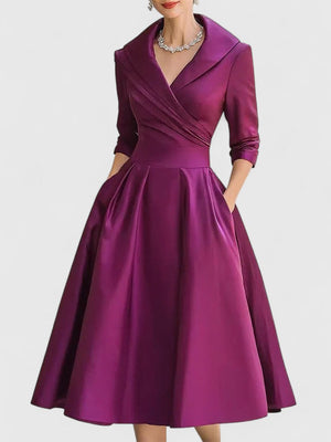 Bellamyra | Elegant Midi Dress Aurevea Atelier