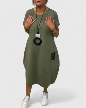 Thalyssiah | Comfortable Midi Dress Aurevea Atelier