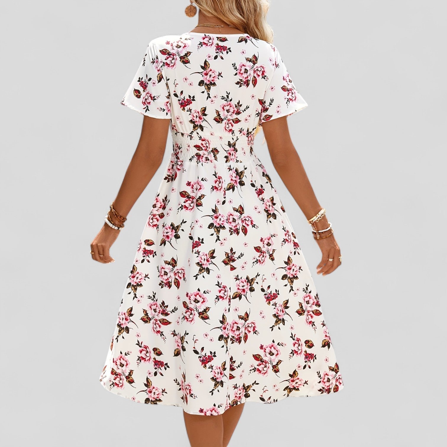Gretalise | Comfortable Summer Midi Dress Aurevea Atelier