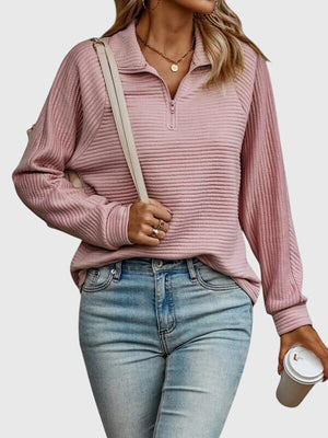 Abigail™ | Elegant Sweater with Zipper Aurevea Atelier