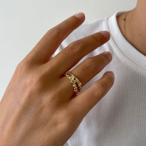 Rosanique | Ring 18K Gold Aurevea Atelier
