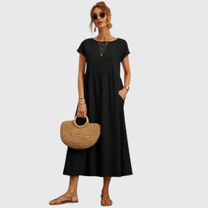 Fenella | Comfortable Midi Dress Aurevea Atelier
