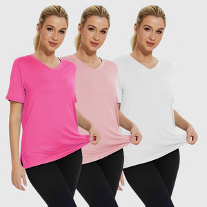 Samantha | Comfortable Tee (Pack of 3) Aurevea Atelier