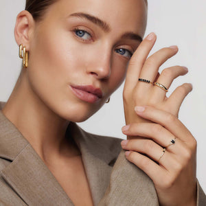 Velerianne | Solid Ring 14k Gold Aurevea Atelier