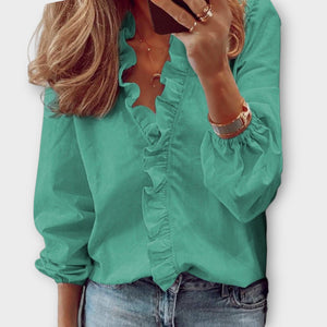 Isadora | Elegant Summer Blouse Aurevea Atelier