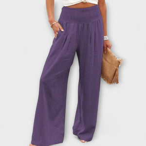 Thearya - Casual Wide Pants Aurevea Atelier