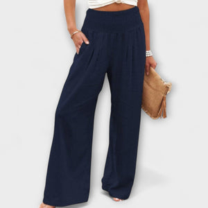 Thearya - Casual Wide Pants Aurevea Atelier