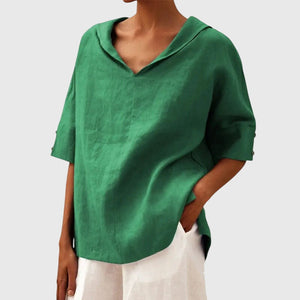 Ayla™ | Blouse - Black Aurevea Atelier