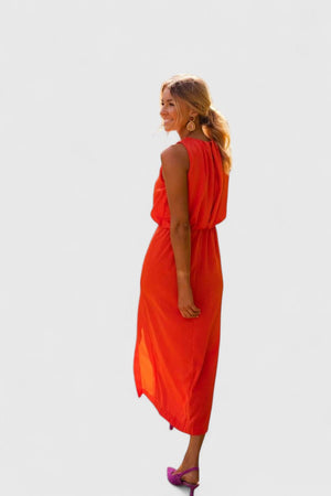 Theonae™ | Comfortable Midi Dress Aurevea Atelier