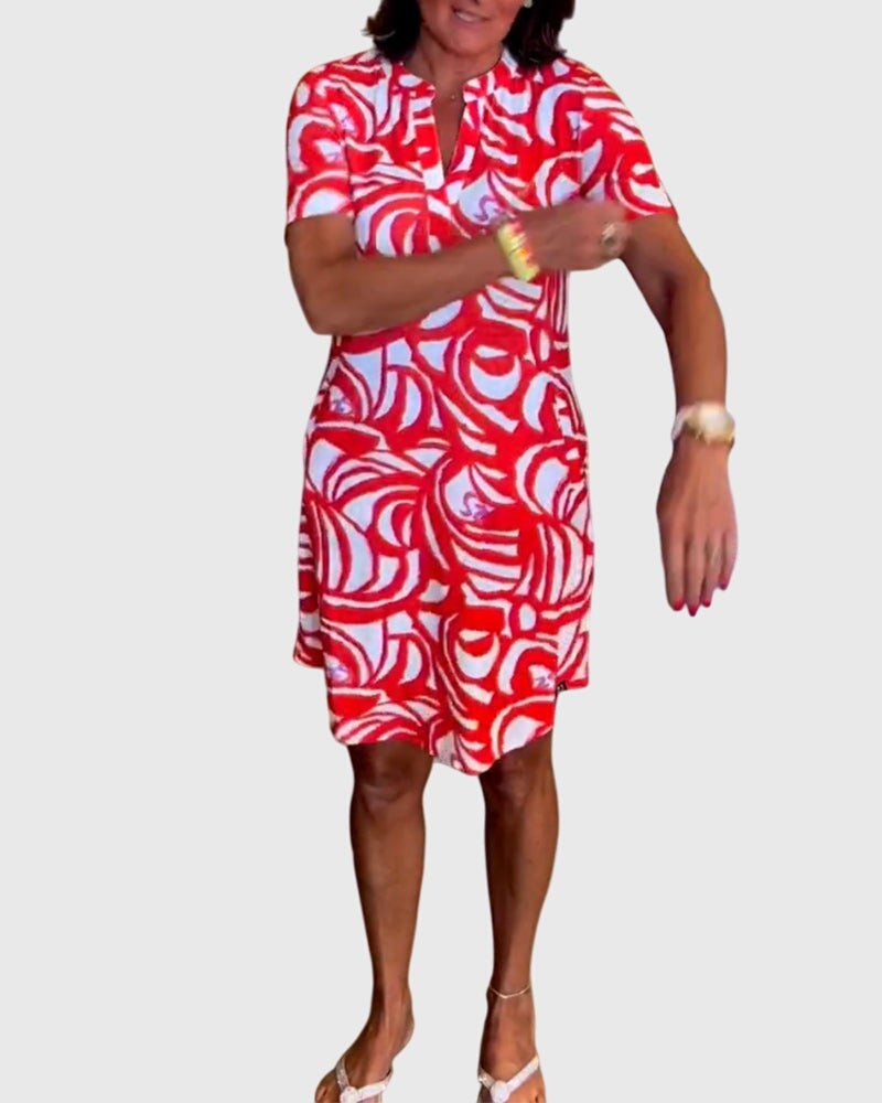 Elle™ | Flattering Avenue Walk Dress Aurevea Atelier