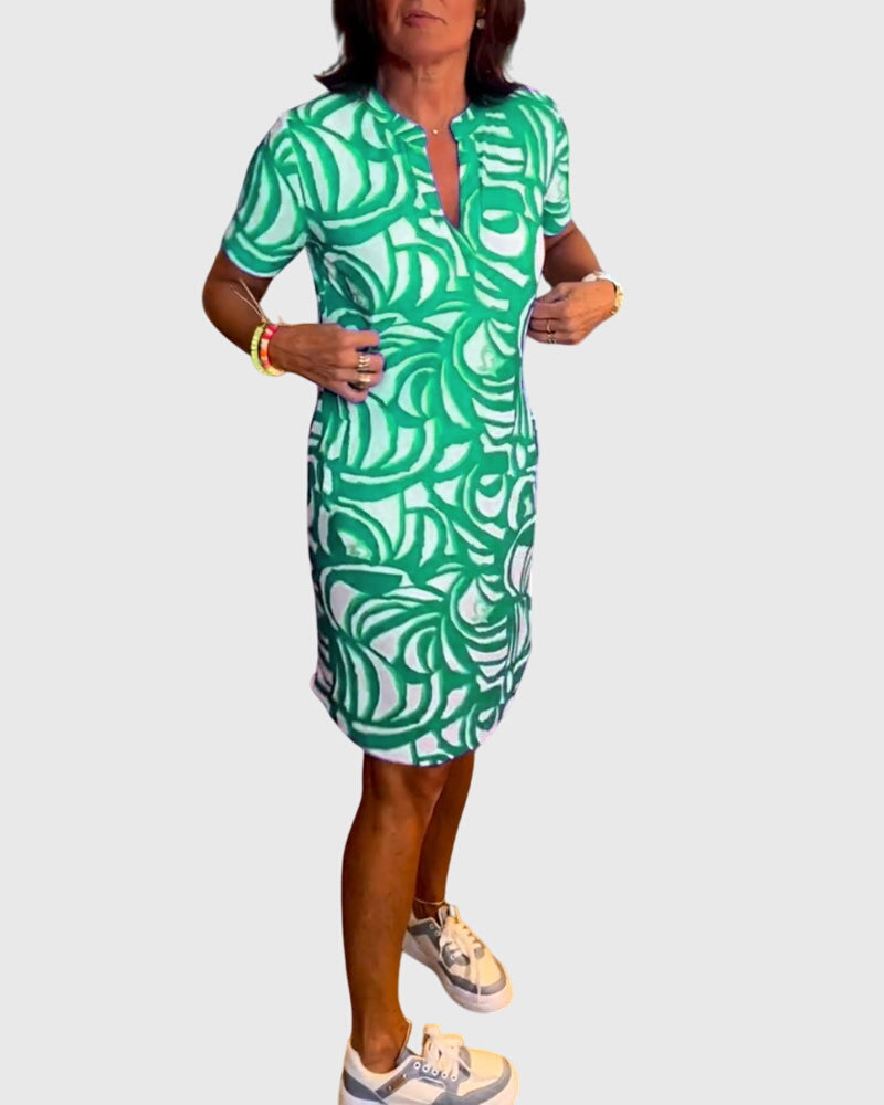 Elle™ | Flattering Avenue Walk Dress Aurevea Atelier