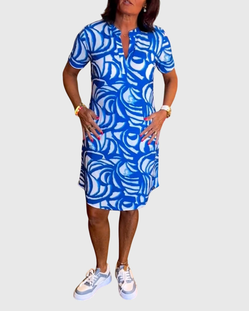 Elle™ | Flattering Avenue Walk Dress Aurevea Atelier