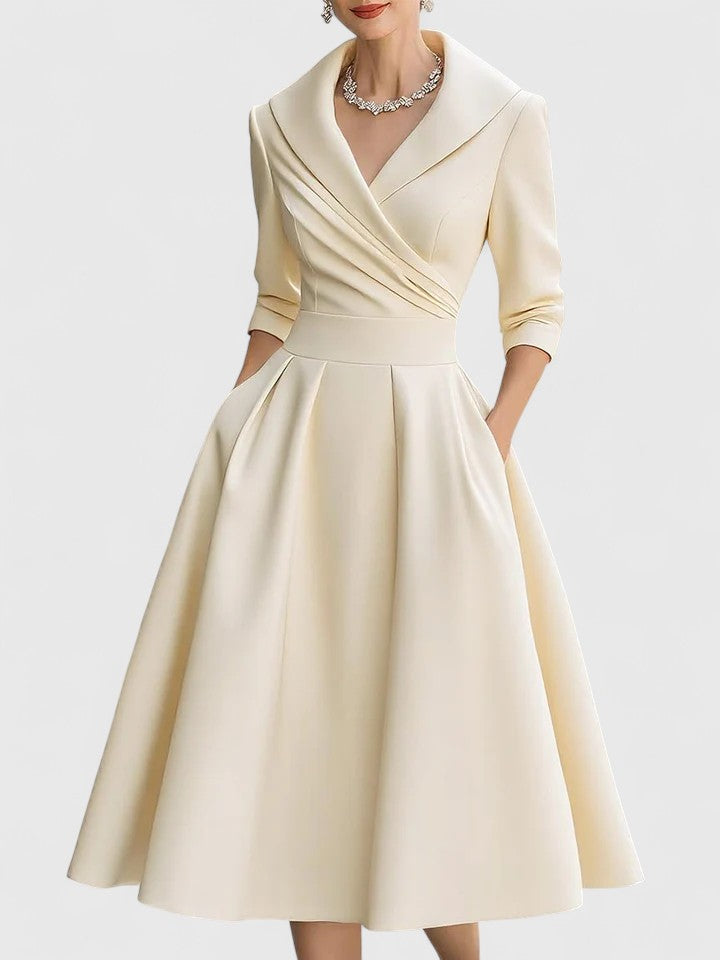 Bellamyra | Elegant Midi Dress Aurevea Atelier