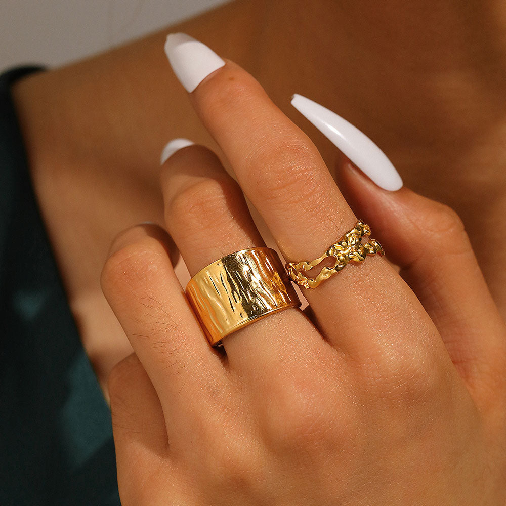 Rosanique | Ring 18K Gold Aurevea Atelier