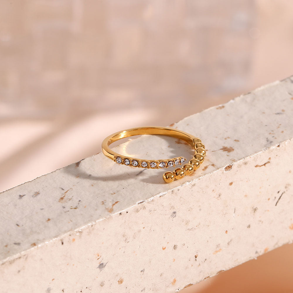Sereliette | Shine Ring 18K Gold Aurevea Atelier