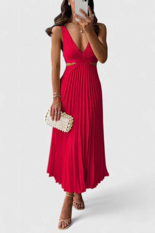 Karen™ | Elegant Sleeveless Dress Aurevea Atelier