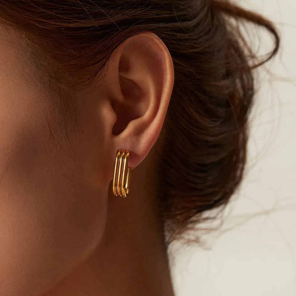 Charimelle | Earrings 18K Gold Aurevea Atelier