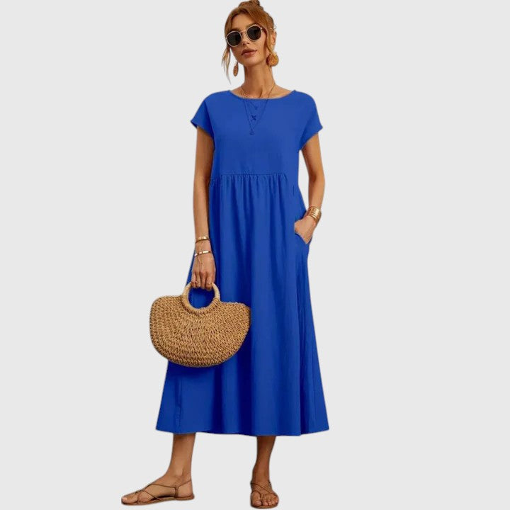 Fenella | Comfortable Midi Dress Aurevea Atelier