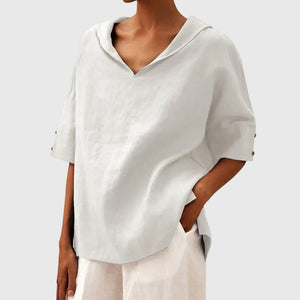 Ayla™ | Blouse - Black Aurevea Atelier