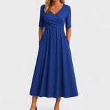 Phoebe | Elegant Midi Dress Aurevea Atelier