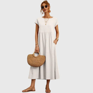 Fenella | Comfortable Midi Dress Aurevea Atelier