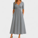 Phoebe | Elegant Midi Dress Aurevea Atelier