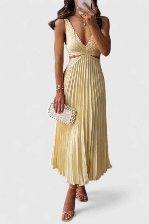 Karen™ | Elegant Sleeveless Dress Aurevea Atelier