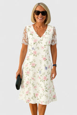 Brislyn | Elegant Midi Dress Aurevea Atelier