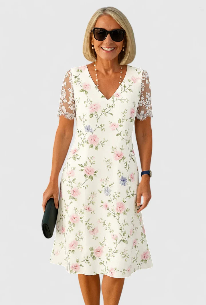 Brislyn | Elegant Midi Dress Aurevea Atelier