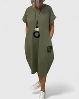 Thalyssiah | Comfortable Midi Dress Aurevea Atelier