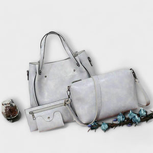 Olivia - 4-Piece Vintage Bag Set Aurevea Atelier