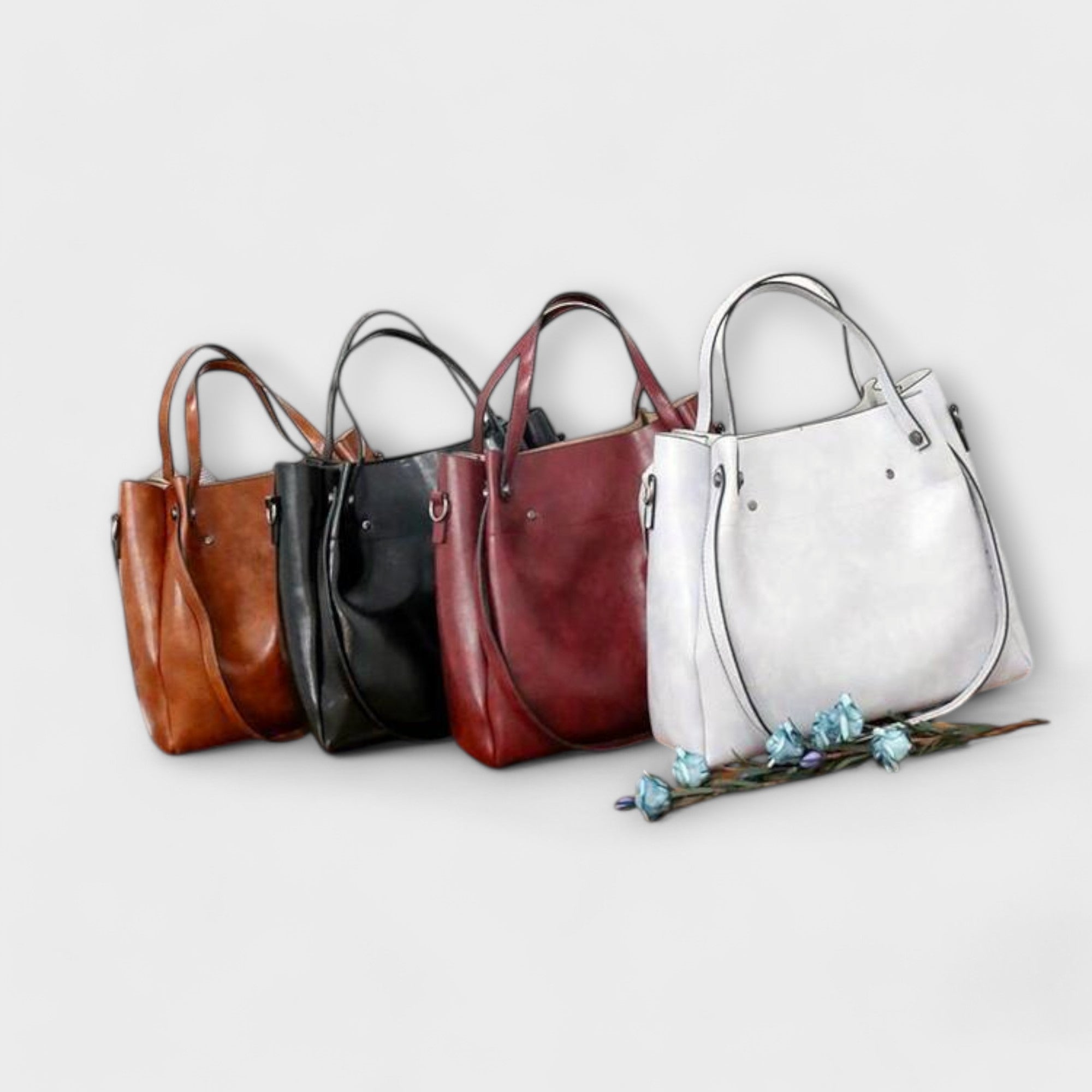 Olivia - 4-Piece Vintage Bag Set Aurevea Atelier