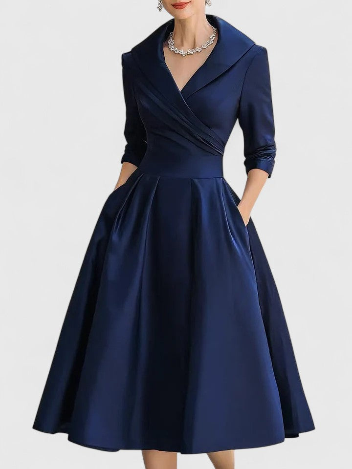 Bellamyra | Elegant Midi Dress Aurevea Atelier