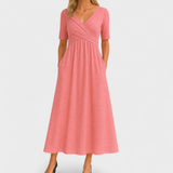 Phoebe | Elegant Midi Dress Aurevea Atelier