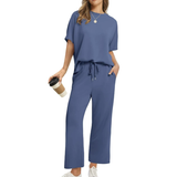 Casvella | Casual Top and Pants Set