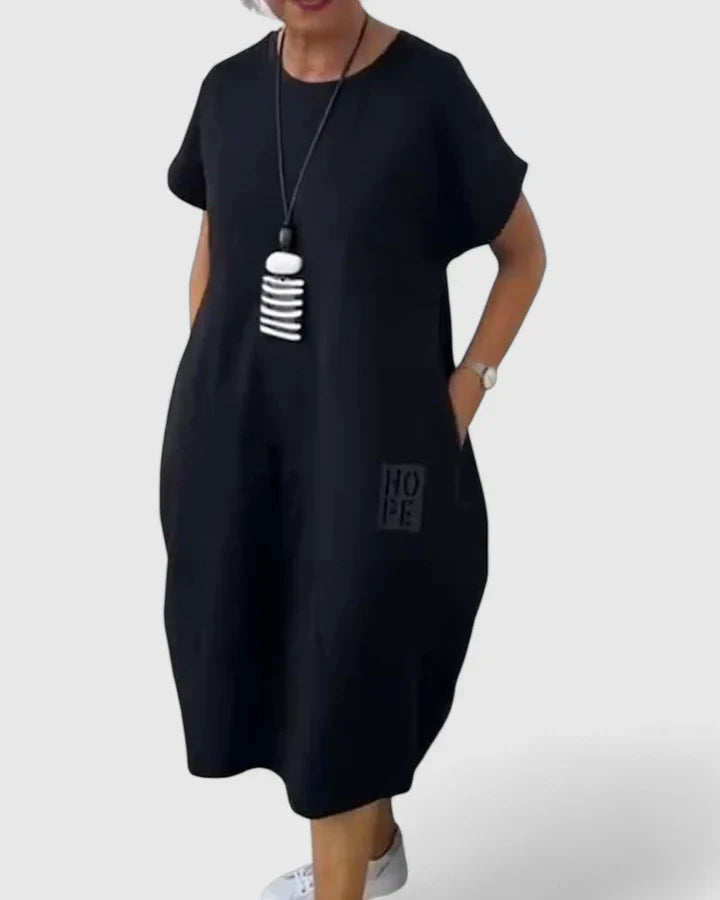Thalyssiah | Comfortable Midi Dress Aurevea Atelier
