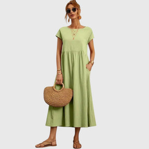 Fenella | Comfortable Midi Dress Aurevea Atelier
