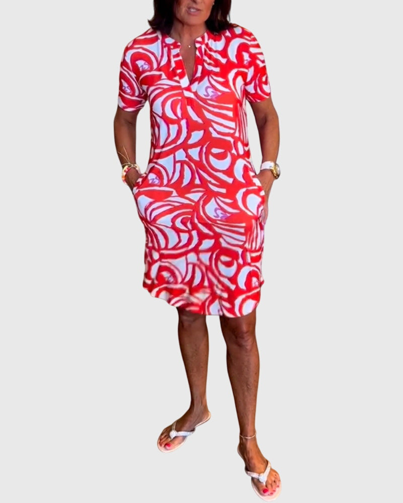 Elle™ | Flattering Avenue Walk Dress Aurevea Atelier