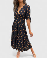 Colette | Sophisticated Polka Dot Dress Aurevea Atelier