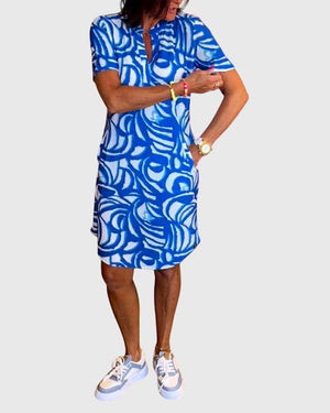 Elle™ | Flattering Avenue Walk Dress Aurevea Atelier