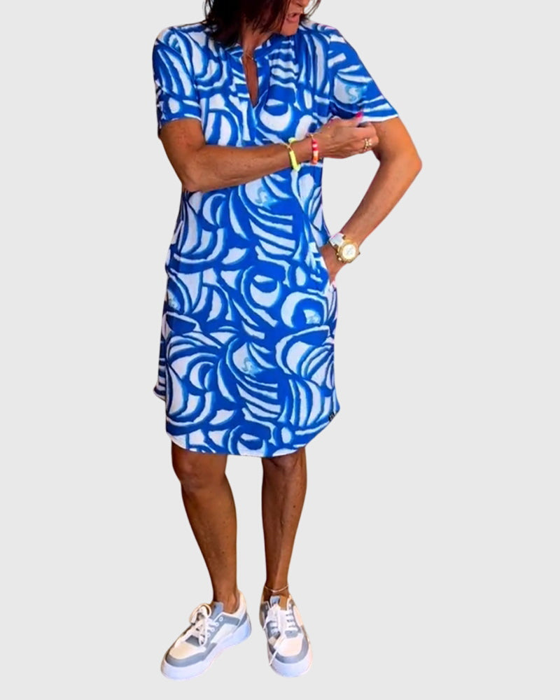 Elle™ | Flattering Avenue Walk Dress Aurevea Atelier