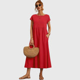 Fenella | Comfortable Midi Dress Aurevea Atelier