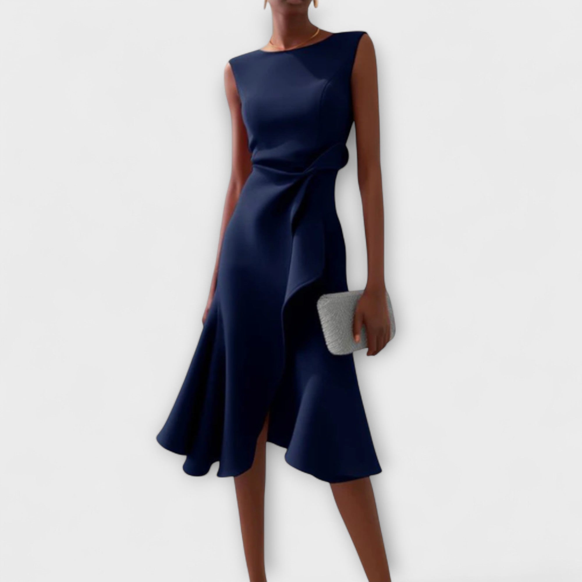 Darlene | Sophisticated Midi Dress Aurevea Atelier