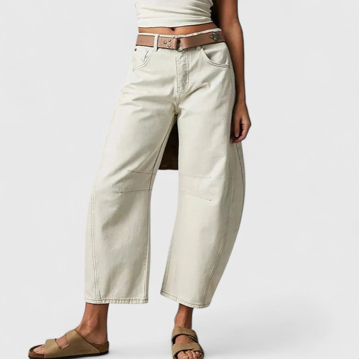 Rain | Comfortable Wide-Leg Pants Aurevea Atelier