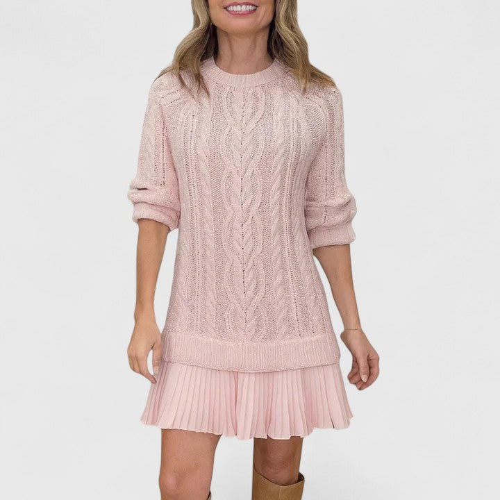 Elora | Sophisticated Sweater Dress Aurevea Atelier