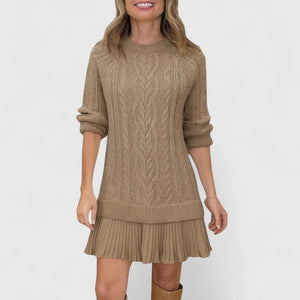 Elora | Sophisticated Sweater Dress Aurevea Atelier