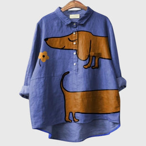 Asta™ | Blouse - Dog 1 Aurevea Atelier